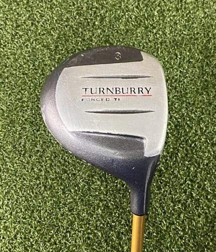 Turnburry Forged Ti 3 Wood / RH / Senior Graphite ~43" / Good Grip / jl5349