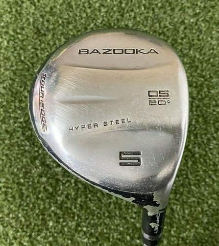 Tour Edge Bazooka Hyper Steel 5 Wood 20* / RH / Regular Graphite ~42" / jl4774