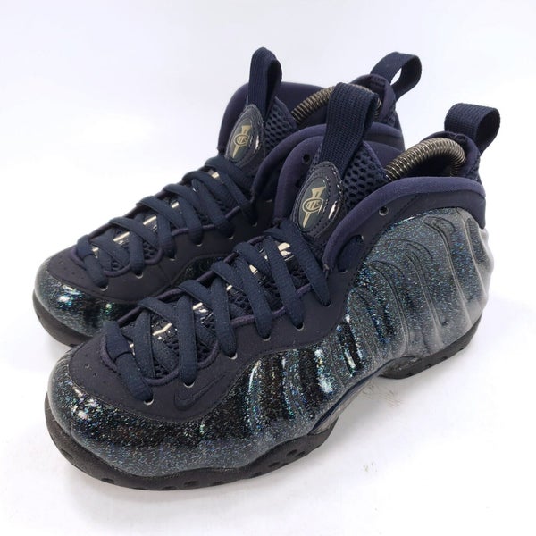 Nike Air Foamposite One Athletic Obsidian Glitter Women Size 6.5