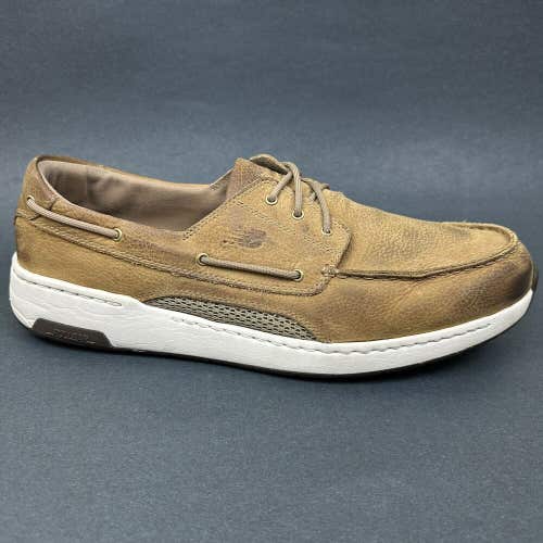 New Balance MD1200TN Men's Tan Suede Leather Walking Boat Shoes Size 14 EE Wide
