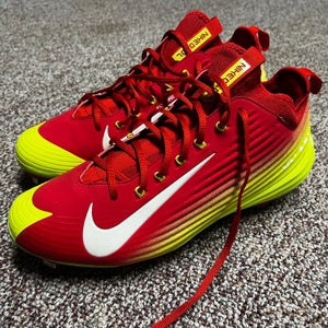 Red Men's Metal NIKE Mike Trout Baseball Cleats