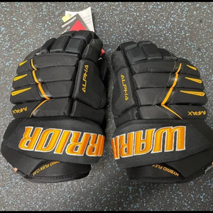 New Warrior Alpha Pro hockey gloves