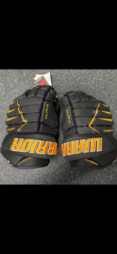 New Warrior Alpha Pro hockey gloves