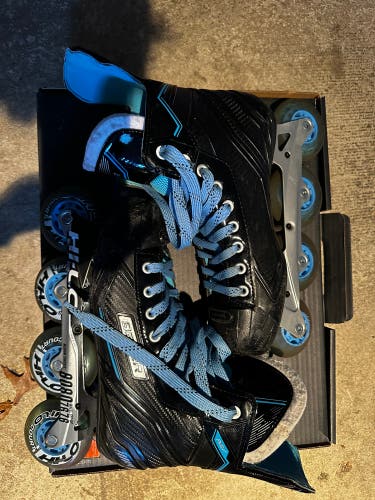 Used Bauer Regular Width Size 8 RSX Inline Skates