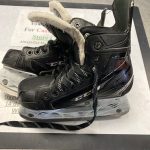 Used CCM Regular Width Size 1 RibCor 74K Hockey Skates