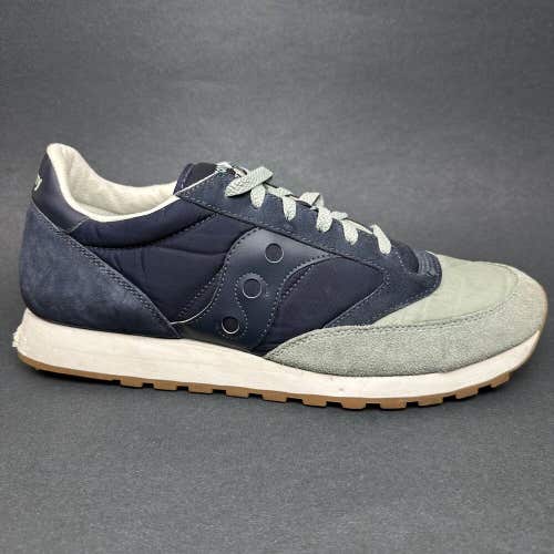 Saucony Jazz Original S2044-408 Mens Size 13 Running Shoes Navy Blue White