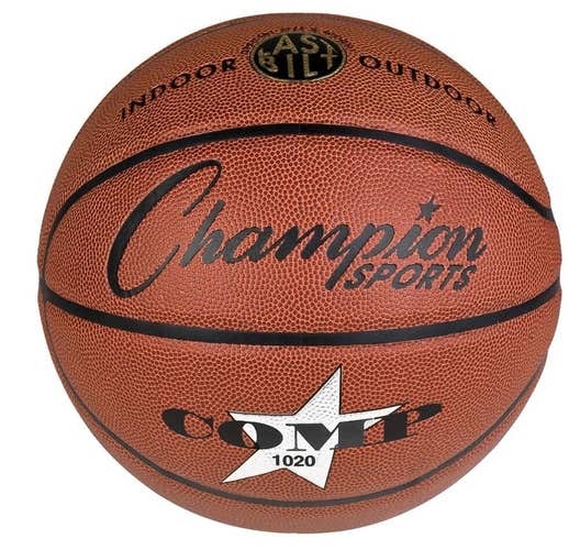 Champion Official Size Basketball 29.5-30" Composite Cover High School, NCAA