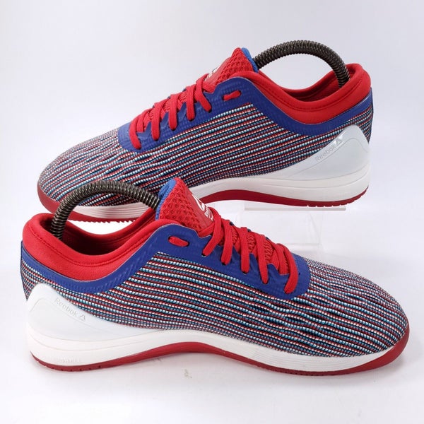 Reebok Crossfit Nano 8.0 Shoe Womens Size 7.5 Red Blue | SidelineSwap