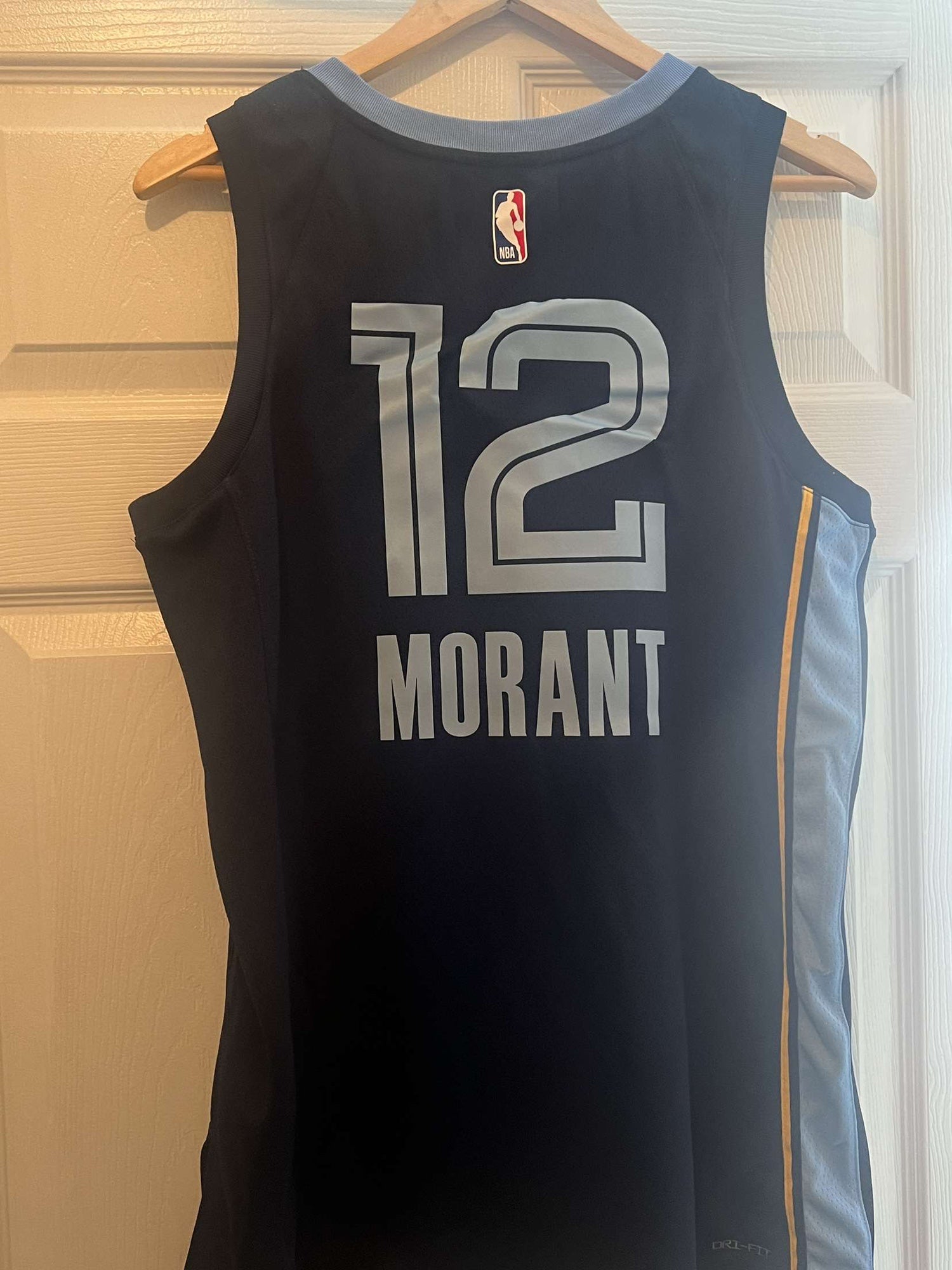Nike Ja Morant NBA Memphis Grizzlies #12 Dri-FIT Swingman Jersey Size Large