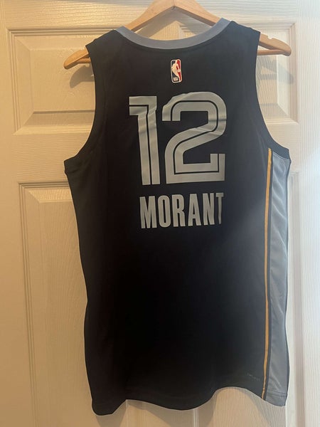 Unisex Nike Ja Morant Black Memphis Grizzlies 2022/23 Swingman Jersey - City Edition