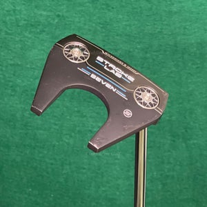 Odyssey Stroke Lab Seven Slant-Neck 35" Putter Golf Club W/ Headcover