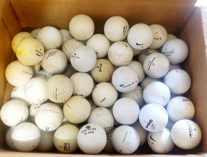 69 Used Golf Balls