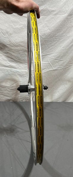 Roue Avant Vélo Shimano WH-R561 - Jante 622x15C Argent - Moyeu à Cliquet - Occasion Droite