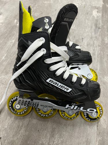 Used Bauer Size 1 RS Inline Skates