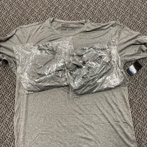 3-Pack XL Bauer Gray Team Tec t-shirt