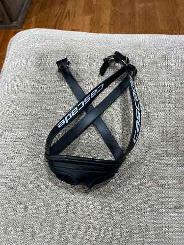 New Black Cascade Chin Strap