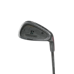 Used Wilson Powersource 6 Iron Steel Regular Golf Individual Irons