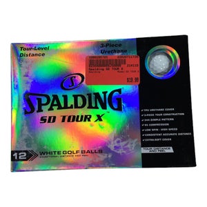 Used Spalding Sd Tour X Golf Balls