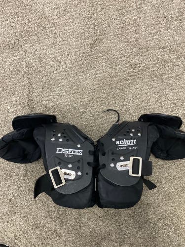 Schutt DS Flex Football Shoulder Pads L 14”-15”