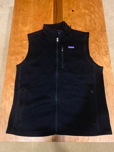 Black Used XL Men's Patagonia Vest