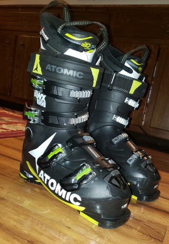 ATOMIC HAWX PRIME 100 MENS 26.5 / 8-8.5 BLACK *PRE-OWNED* CLEAN