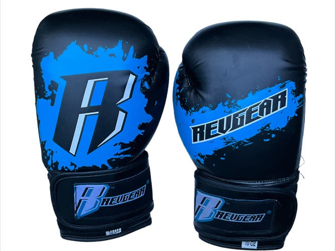 Revgear, Youth Boxing Glove, 10 oz., Blue Black White
