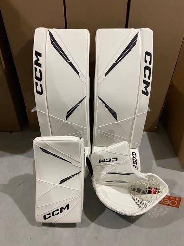 CCM Axis 2 Pro Pads, Glove, and Blocker