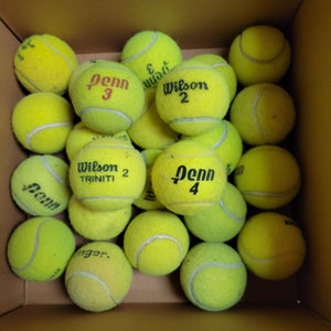 Used Tennis Balls 24 Pack (2 Dozen)