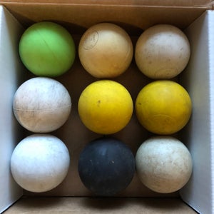 Lacrosse balls Nine In Total