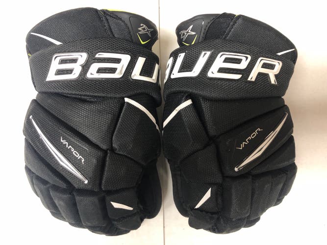 Bauer Vapor 2X Hockey Gloves 12” Black