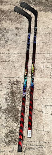 NEW! 2 Pack! 2x 75 Flex Left Handed P29 JetSpeed FT5 Pro Hockey Sticks