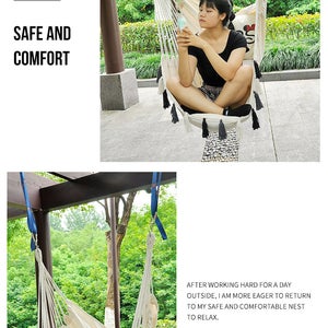 New Outdoor Hammock Chair Hanging Chairs