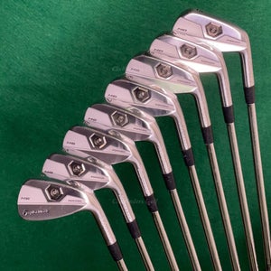 TaylorMade Tour Preferred MB Forged 3-PW Iron Set Dynamic Gold S300 Steel Stiff