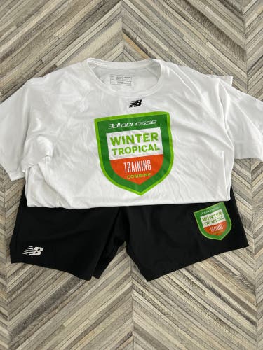 Brand New 3D Winter Tropical Combine Shirt/Shorts