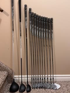 Used Men's Callaway Left Hand Clubs (Full Set) Extra Stiff Flex 13 Pieces