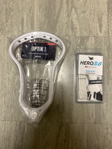 New Unstrung Optik 3.0 Head With Hero Mesh 3.0 And Strings