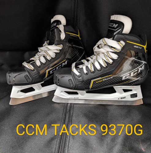 Senior New CCM Super tacks 9370 Hockey Goalie Skates Regular Width Size 7