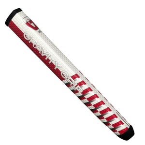 NEW OEM 1.0 Gravity Red/White Midsize 123g Putter Grip