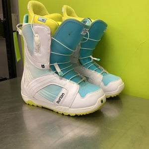Used Burton Imprint 1 Senior 9.5 Women's Snowboard Boots