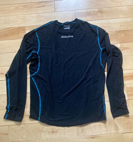 BAUER NG CORE CREW LONG SLEEVE SHIRT - L
