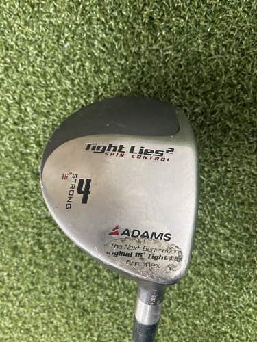Adams Golf Tight Lies 2 Spin Cycle 4 Wood 16° / RH / Stiff Steel ~42.5” / sk5429