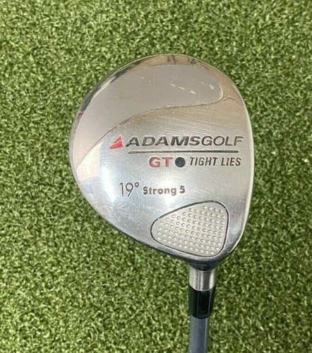 Adams Golf GT Tight Lies Strong 5 Wood 19* / RH / Regular Graphite ~43" / jl5252