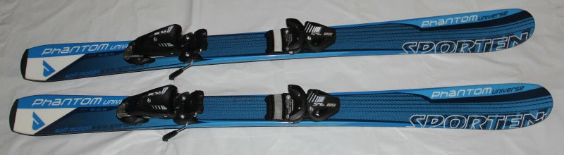 NEW Junior kids skis 108cm Sporten + Tyrolia size adjustable Bindings pair