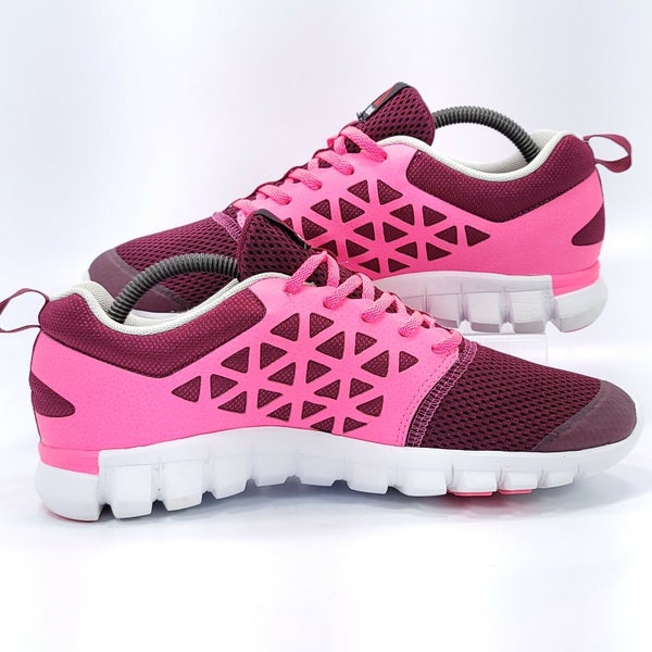 sanar máximo semilla Reebok Sublite XT Cusion 2.0 Running Shoe Womens Size 9 BD5166 Pink White |  SidelineSwap