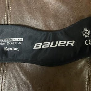 Used Bauer Kevlar Neck Guard