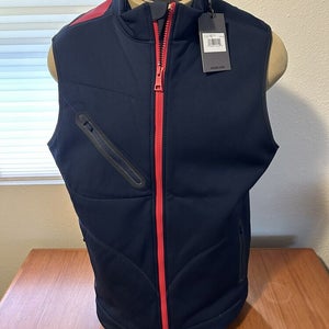 NWT GFORE G4 Men’s Paneled Soft Vest Size Medium G/Fore Golf Apparel