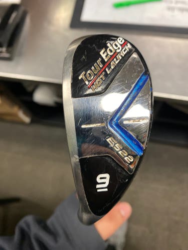 Used Men's Tour Edge Hot Launch E522 9 Iron Senior Flex Graphite Shaft