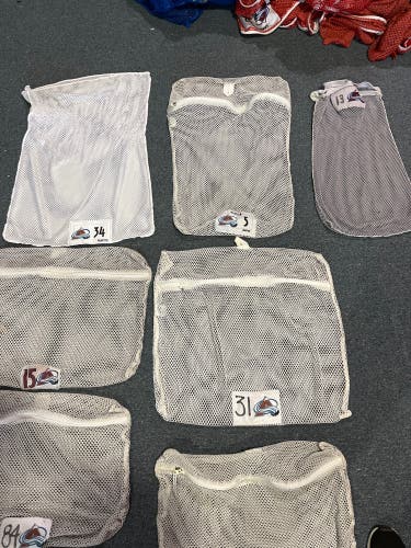 Miscellaneous Colorado Avalanche Used Laundry Bags Pick Your Number