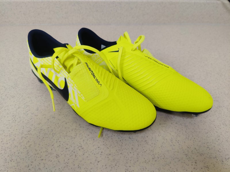 Yellow Men's New Size 10 (Women's 11) Molded Cleats Nike Nike Phantom Venom Pro FG Cleats