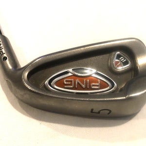 Ping i10 Black Dot 5 Iron AWT Stiff Flex Steel Golf Pride CP2 Pro Grip *NICE*